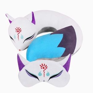 Spirit Fox Neck Pillow and Eye Mask